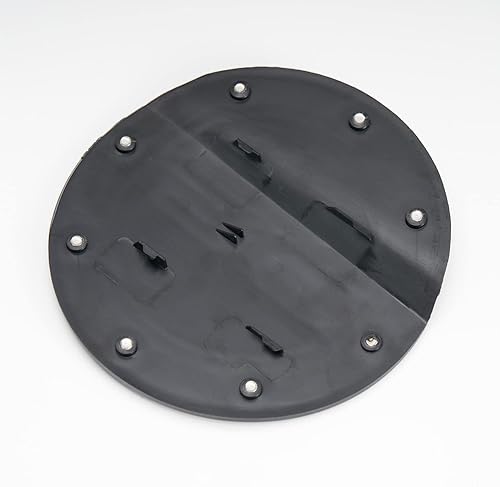 Miniatura 7 de HAKA TOUGH Cubierta de puerta de llenado de combustible de gas para Ford Mustang GT 2015, 2016, 2017, 2018, 2019, 2020, cubierta de tapa de tanque