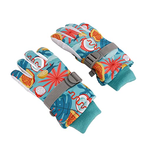 Gants de ski chauds et coupe-vent avec doublure épaissie