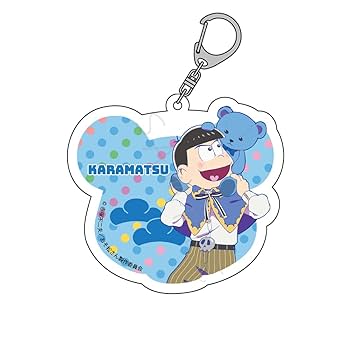 おそ松さん　カラ松　レア　しま松　アクリルキーホルダー　悪魔　マルイ　アクリル おそ松さんカラ松レアしま松アクリルキーホルダー悪魔マルイアクリル
