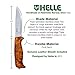 Helle Knives - Guape - Triple Laminated Stainless Steel - Traditional Field Knife - Made in Norway