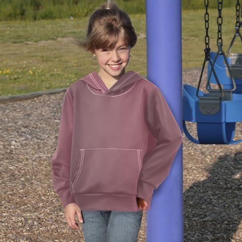 GAIGEO Black White Polka Dots Boys' Fashion Hoodies, Boy Hoodies, Toddler Hoodie, Soccer Sweatshirts for Boys, Size 4T4