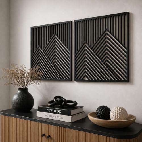 River's Edge Mountain Wood Panels