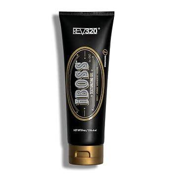iBOSS Texturizing Hair Gel for Men, Strong Hold Styling Gel for Curly and Straight Hair with Natural Extracts, Vegan & Cruelty-Free Formula, Defends Against Dandruff & UV Rays, 8 oz