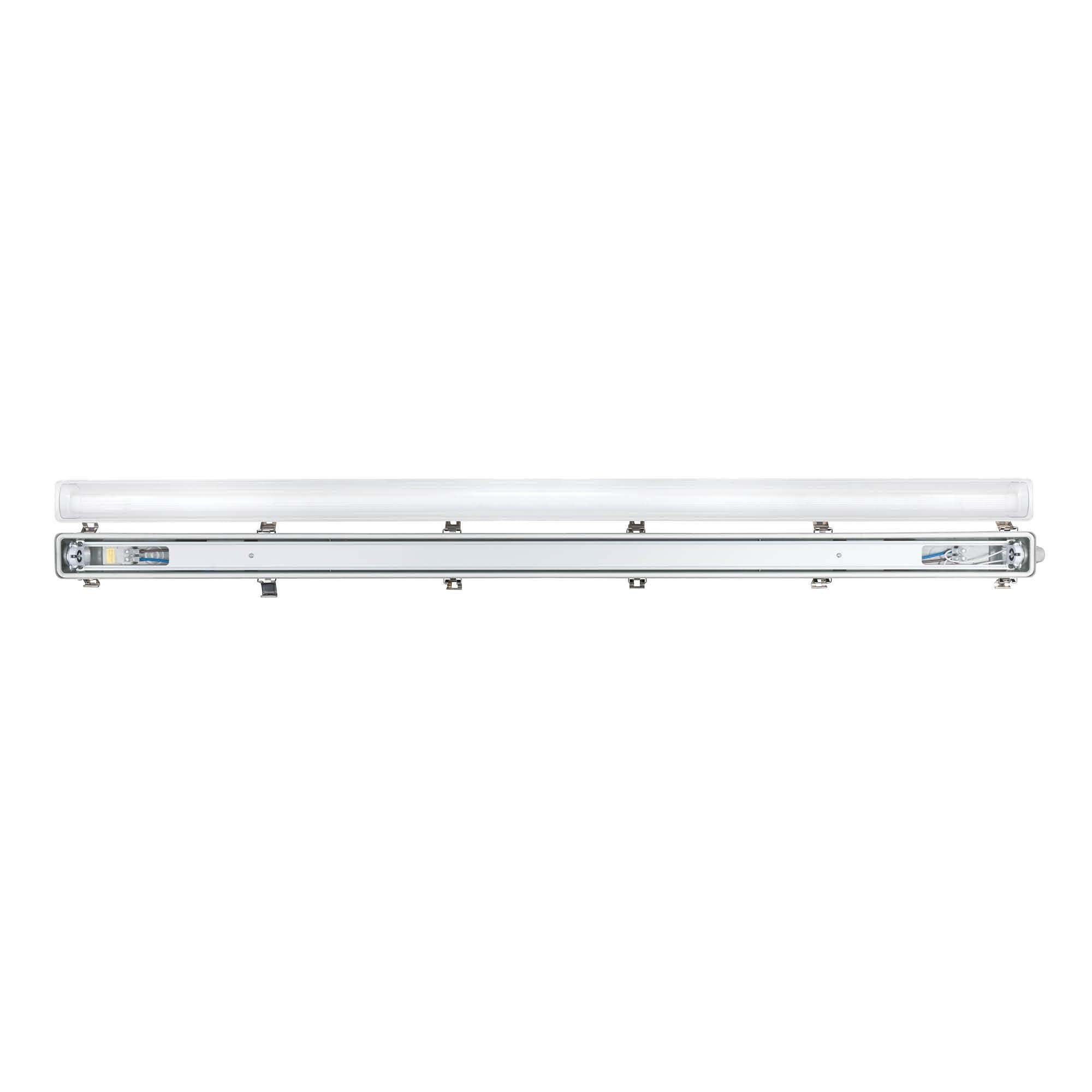 Ledvion - Boîtier de Reglette, 150cm, IP65, Sans tube LED, éclairage de garage, entrepôt, d'atelier, lampe de cave