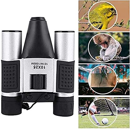Binoculares telescopio con cámara digital y grabación de video DVR para capturar deportes de acción 4