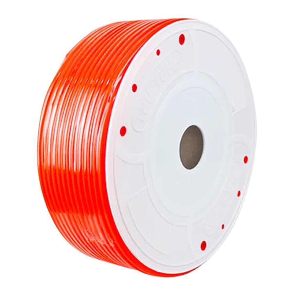 Manguera de aire de poliuretano de alta presión de 4 mm de diámetro exterior x 25 mm de diámetro interior, 160 m de tubo neumático flexible, herramientas de compresor
