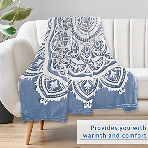 Couverture mandala douce pour des moments cocooning chaleureux - 7