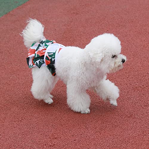 Image of Reusable Dog Diapers Female 3 Pack Reusable Premium Highly Absorbent Doggie Diapers, Flexible Puppy Diapers, Durable Leak-Proof Fruit Dog Diapers for Period Heat Incontinence Puppy Training, M