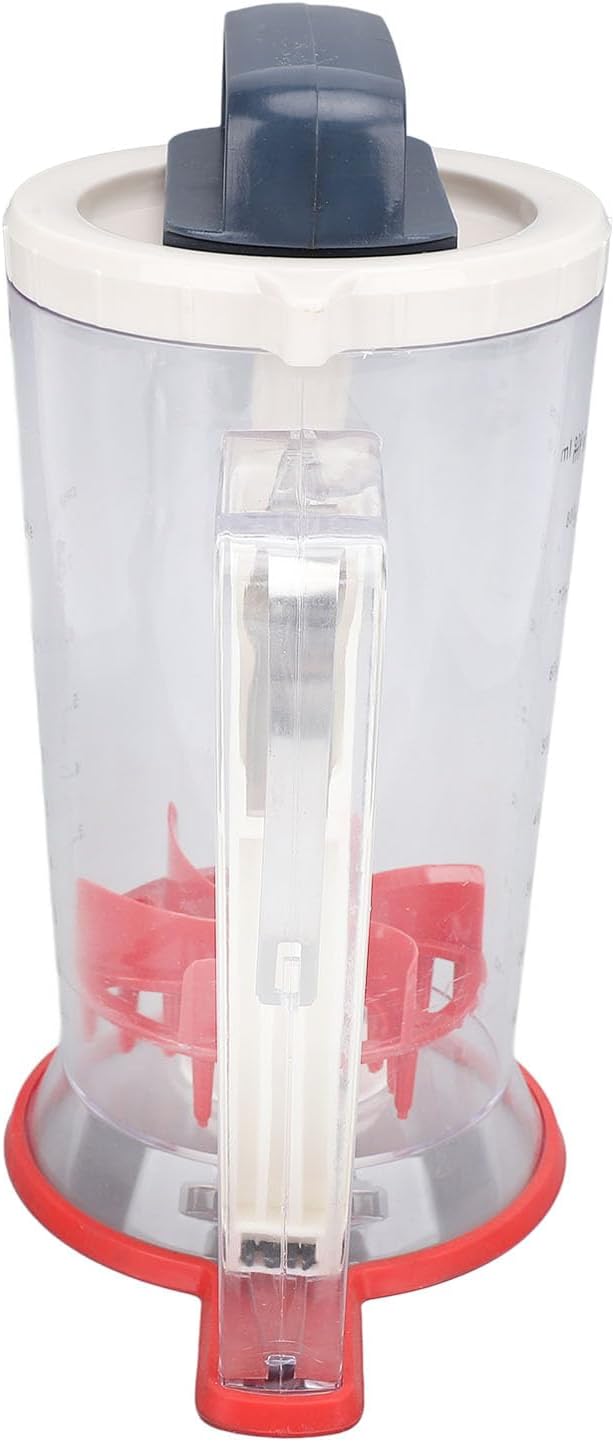 Pancake Batter Dispenser Squeeze Handle Multifunction Cupcake Separator Mixing Function Measuring Scale Kitchen Baking Tool