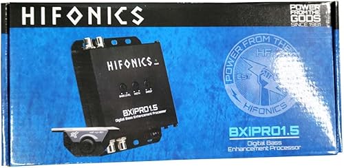 Hifonics BXIPRO1.5 Zeus - Mejora de graves digitales