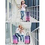 Carry on Luggage - Airline Approved Suitcases with Spinner Wheels, Built-In TSA Lock，Hard Shell Expandable Suitcases - Image 3