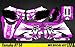 Kit Déco Moto/MX Decal Kit Yamaha DT50 - Pink Fox