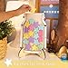 Star Reward Jars for Kids-Magnetic Reward System with Colorful Letter Stickers, Motivational Tool for Home & Classroom, Star Reward Chart for Potty and Behavior Training (Color Stars)