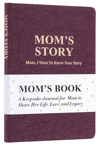 Journal d'histoire pour maman cadeau de fête des mères original livre souvenir à remplir