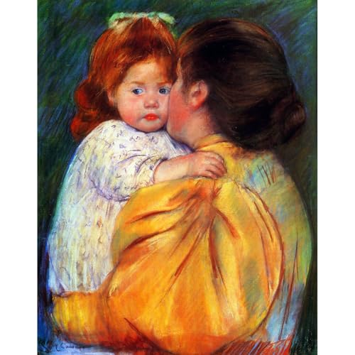 Toile Maternal Kiss Mary Cassatt pour sublimer la décoration murale du salon