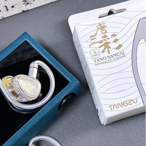 Image of TANGZU Waner S.G II in-Ear Monitor Earphones, 10mm Dynamic Driver PET Diaphragm Gaming Earbuds, HiFi Wired IEM Headphones with 0.78-2Pin Detachable OFC Cable (3.5mm, White)
