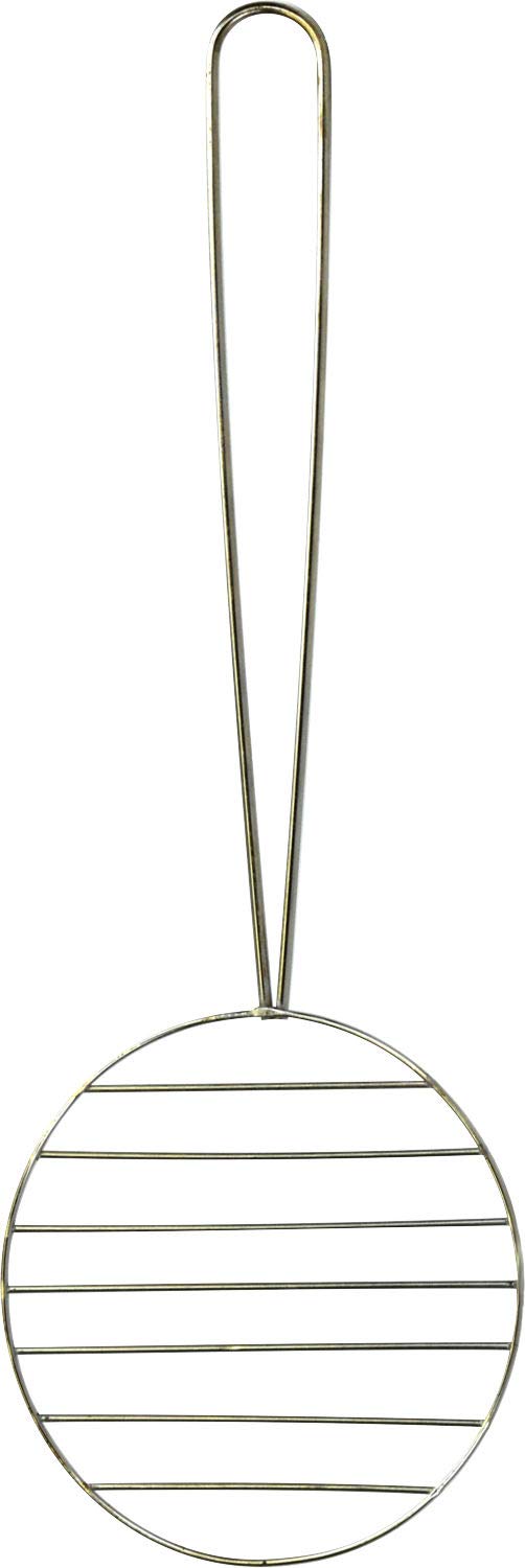 Stainless Steel Round Bread Grill Rack Lifter for Ovens Barbeques (9")