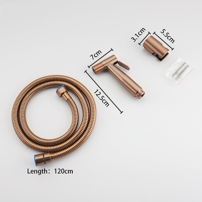 ProLine Bidet handdouche komplete set geborsteld goud koud
