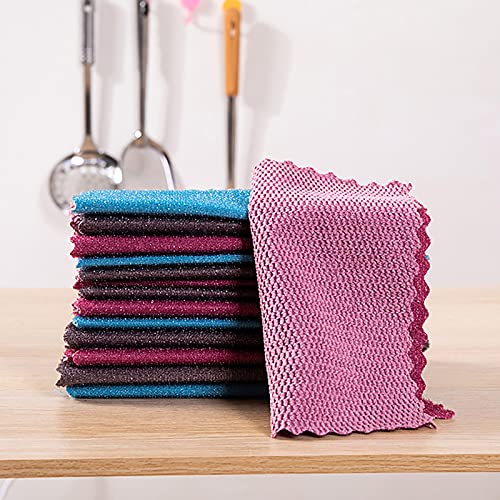 holygloomy Reinigingsdoek Dubbelzijdig Microfiber Sterk Decontaminate Reuseable - Image 7