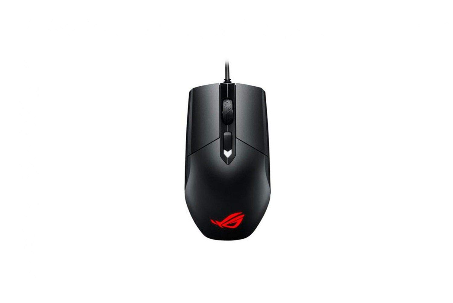 ASUS ROG Strix Impact - Ratón óptico para Juegos MOBA con un diseño ambidiestro Muy Ligero e iluminación Aura Sync RGB
