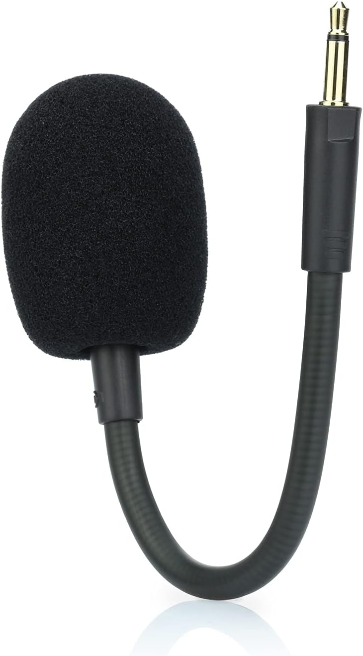 LEFXMOPHY Mic Replacement for Razer Kaira Pro Gaming Headphone, Upgrade 3.5mm Detachable Microphone Boom Piece Accessory on PC, Mac, Xbox One, PS5, PS4