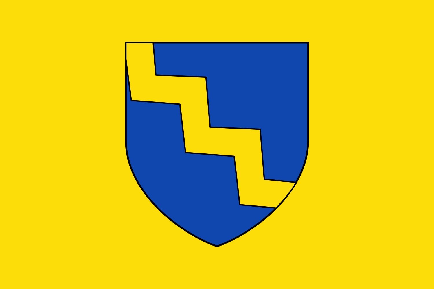 Drapeau Burg-Reuland grand format pour remplacer vos pavillons extérieurs usés