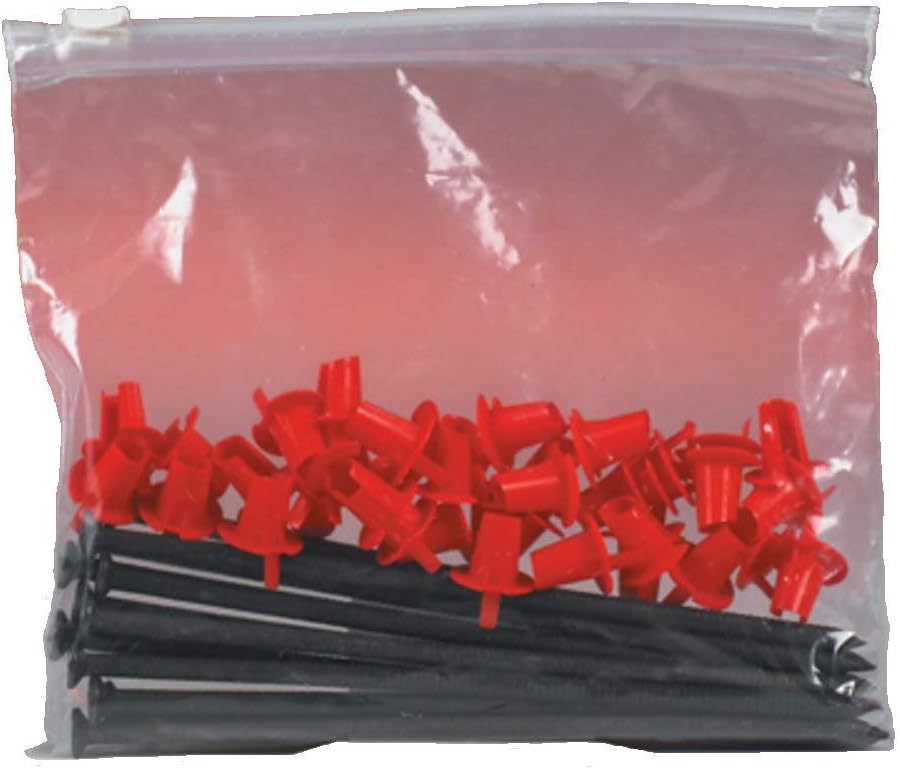 Bauxko 8" x 8" SlideSeal Reclosable Poly Bags, 3 Mil, 25