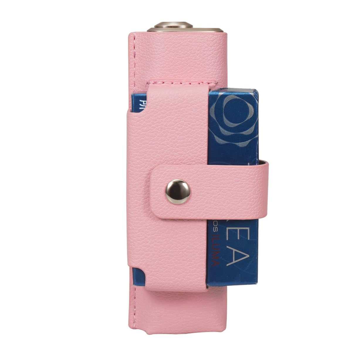 Custodia Case Organizzatore tutto in uno per iqos iluma one/ILUMA i one e portasigarette (Rosa)