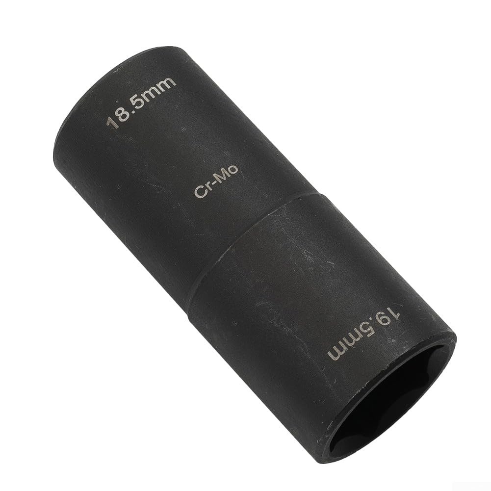 Set Chiavi A Bussola A Percussione 18.5 Mm E 19.5 Mm - Doppia Testa 1/2 Per Cambio Pneumatici | Per Ford, Land Rover - Foto 1