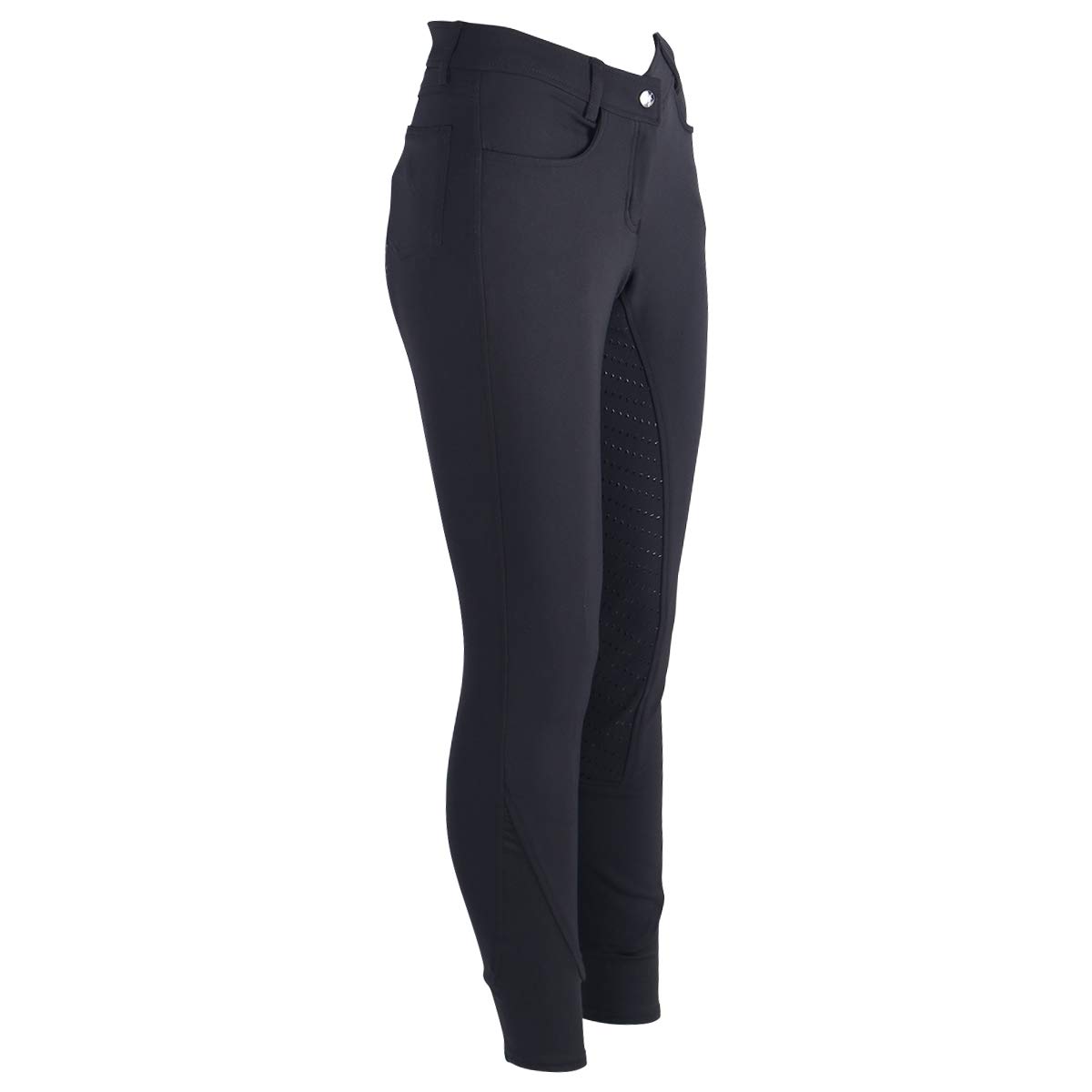 Euro-Star Evita FG bk 140 - Pantalones de equitación para niño