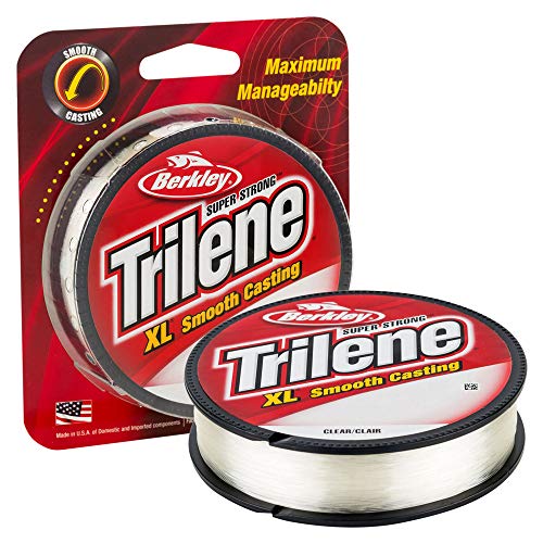Berkley Trilene XL Smooth Casting Fishing Line, 300 Yards Clear 17 LB