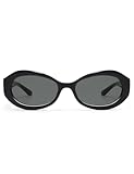 Retro Oval Sunglasses for Women Men Trendy 90s Round Sunnies AP3751