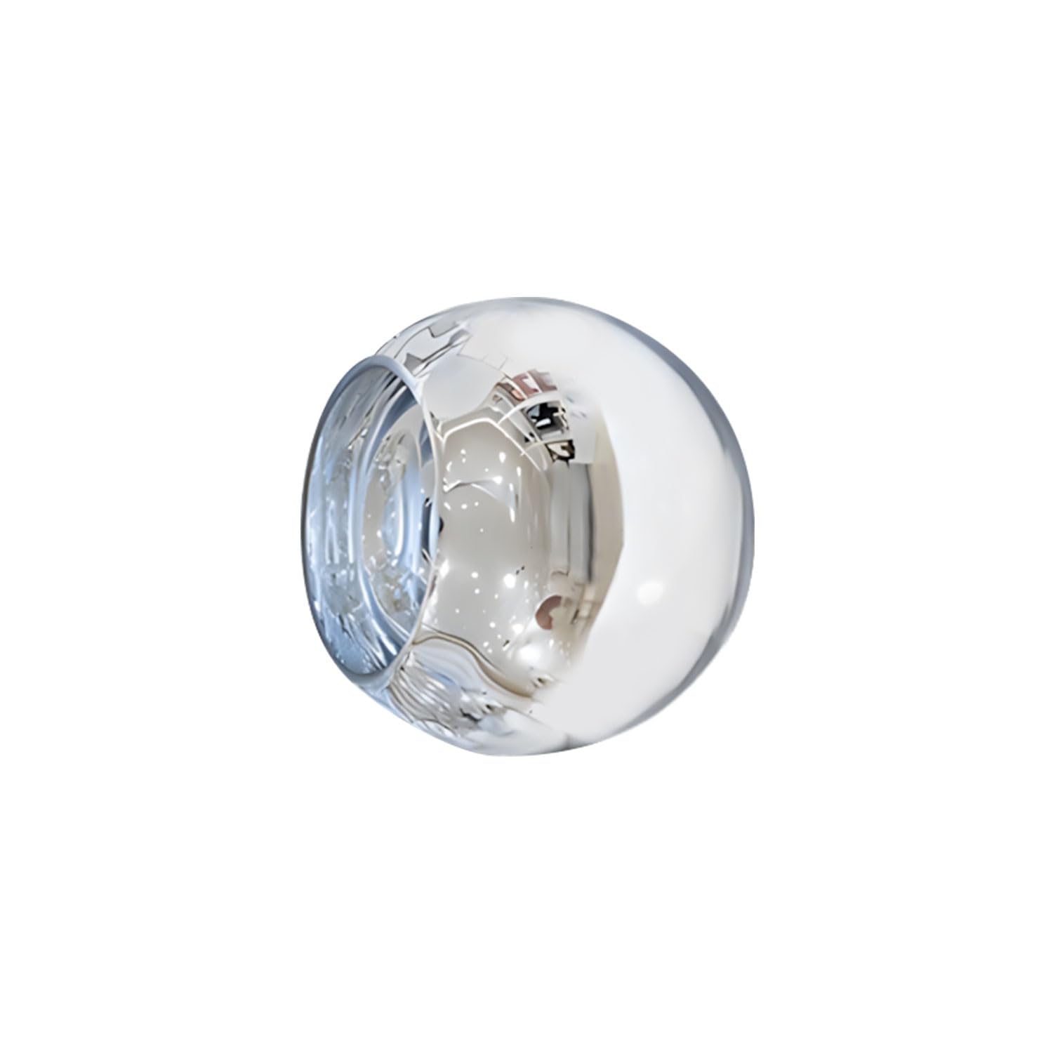 HGENAHGTF Hand Blown Glass Round Vase Doubles As Feature for Study Area or Classroom Enhancement Protruding Glass for Booth