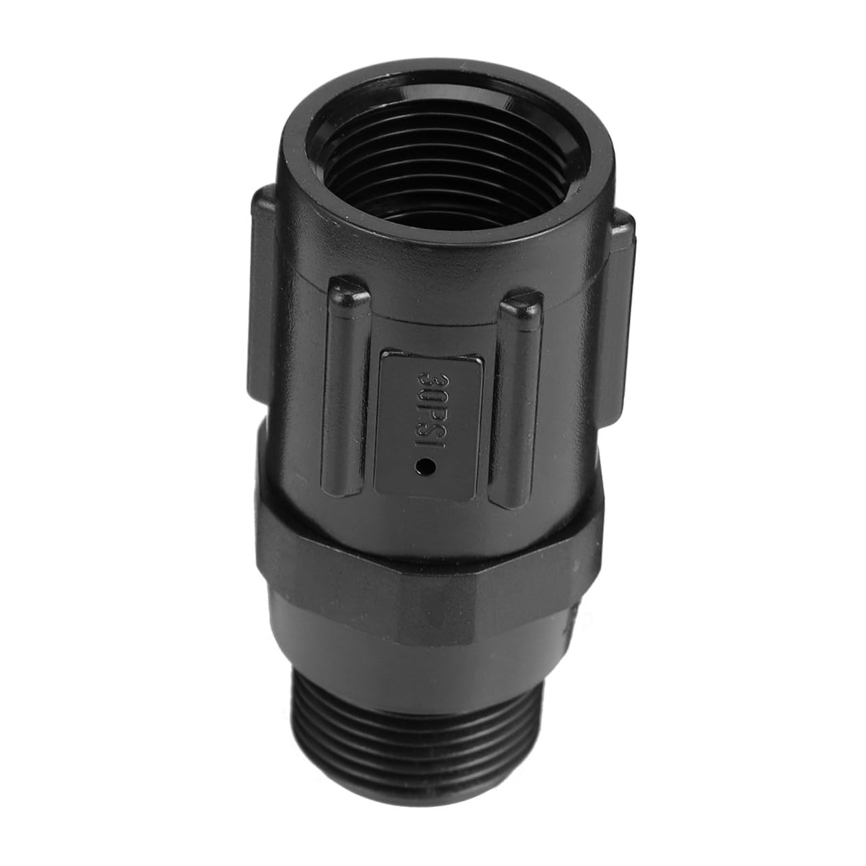 Holibanna Drip Irrigation Pressure Regulator Durable Flame Resistant Connector for Efficient Water Flow Gardens Farms Parks Easy to Install Single Unit