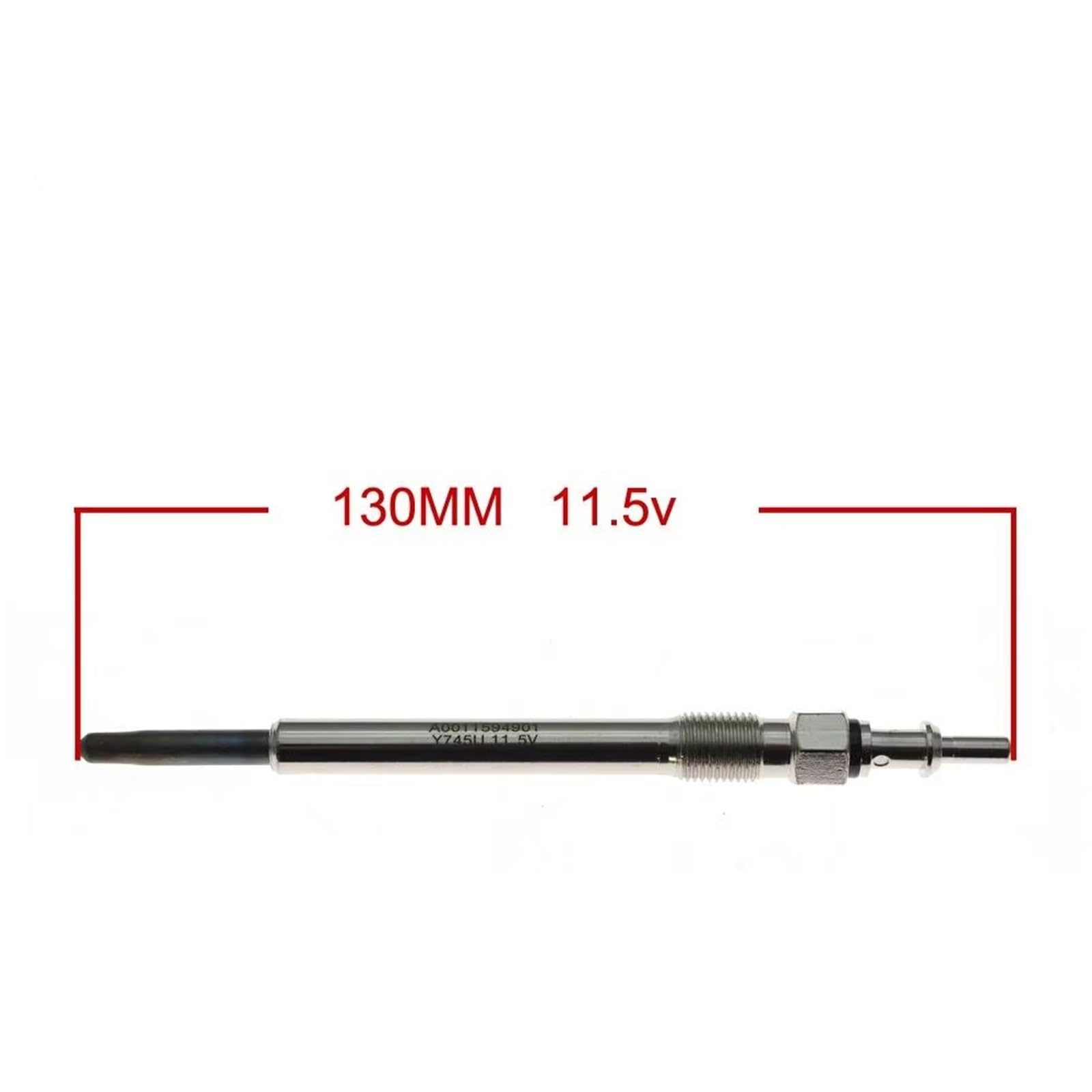 Compatibile Con BENZ Per C E S G M V CLC Per CLK Per Viano Per Vito Per Sprinter Candelette 11,5 V A0011592801 A0011592801 Riscaldatore Candelette Di Accensione Candela di preriscaldamento