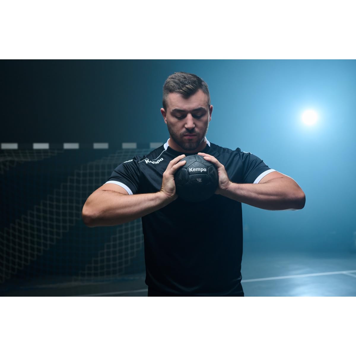 Kempa Handball Spectrum Synergy Primo schwarz personalisiert Größe 2 mit Aufdruck Name