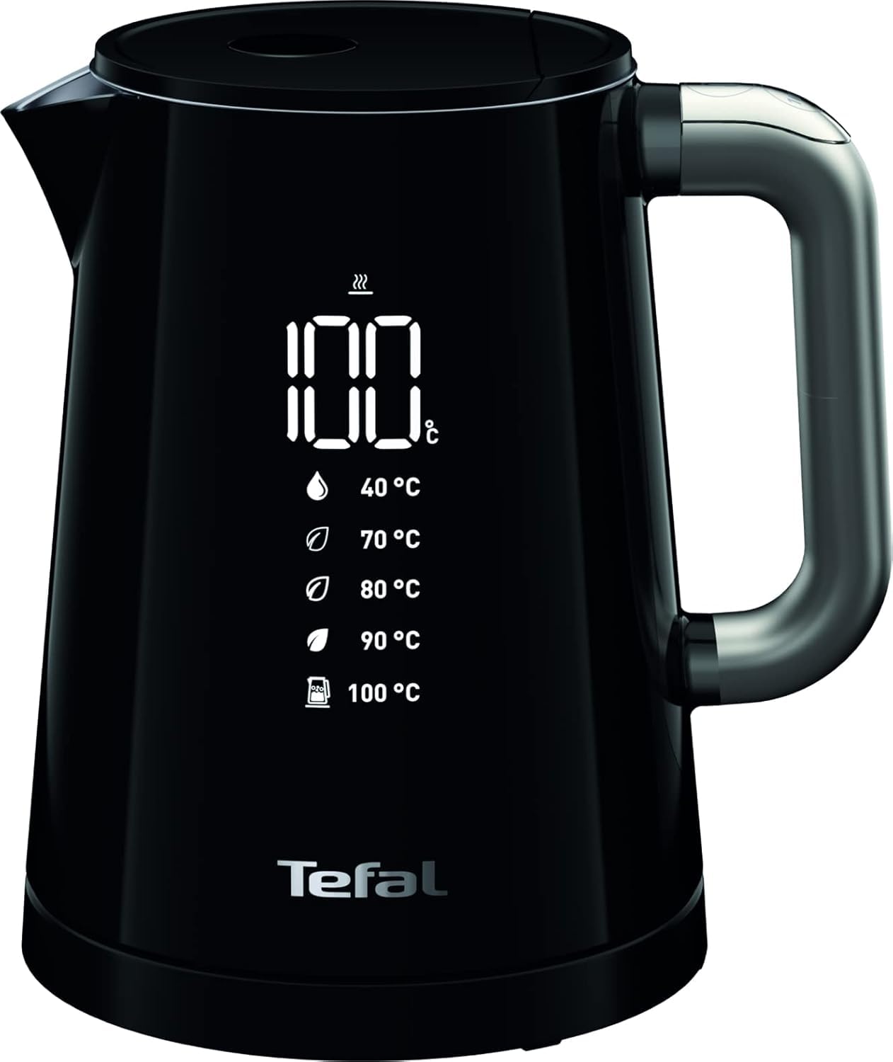 Tefal Smart’n Light Wasserkocher mit Temperaturwahl & Warmhaltefunktion – digitaler Wasserkocher mit LED-Display, schnelles Aufheizen, kabellos, energieeffizient & leicht zu reinigen