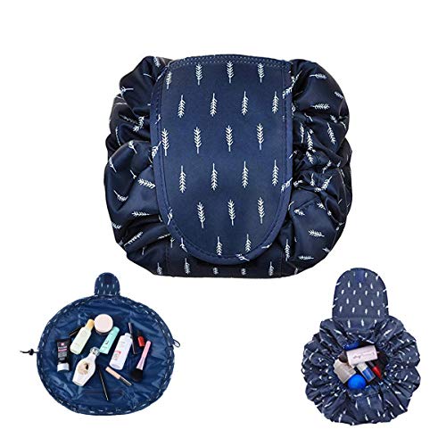 Trousse de maquillage Quick Makeup - Avec cordon de serrage - Portable - Grande capacité - Pour femme