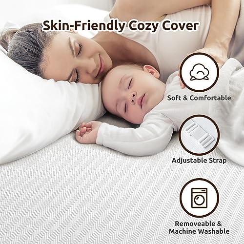 UniPon 2 Inch GelInfused Memory Foam Mattress Topper
