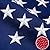 American Flag 4x6 ft TearProof Series, Made in US High Wind, Heavy Duty Tough Spun Polyester USA Flags for Outside Outdoor with Durable Embroidered Stars Sewn Stripes Brass Grommets