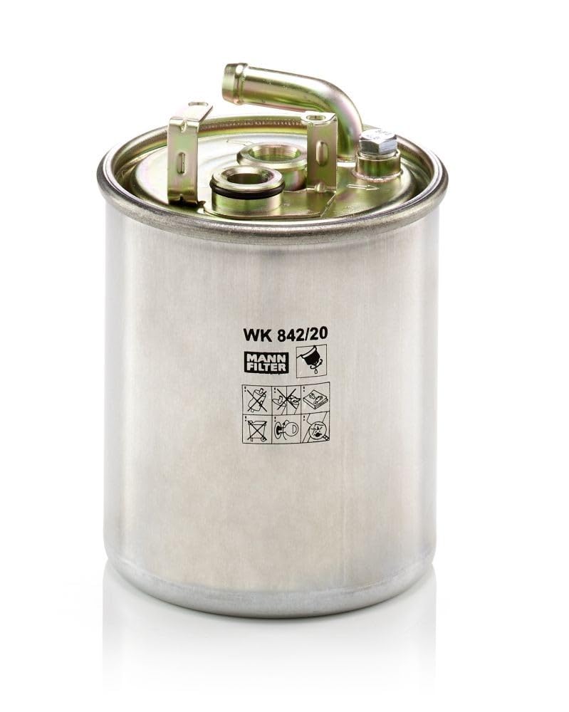Fuel filter In-Line Filter WK 842/20 MANN-FILTER for MERCEDES-BENZ