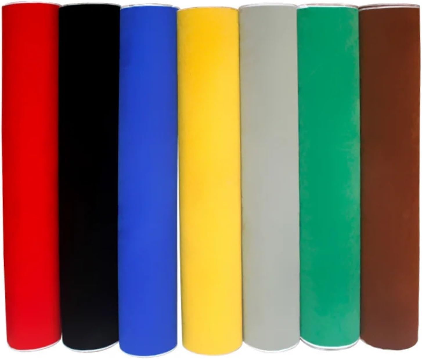 Zamszowa tkanina na podsufitkę, Tkanina na podsufitkę samochodową Wielokolorowy samoprzylepny flok aksamitny DIY 45 cm x 1-5 m(Yellow,45cm x 1m)