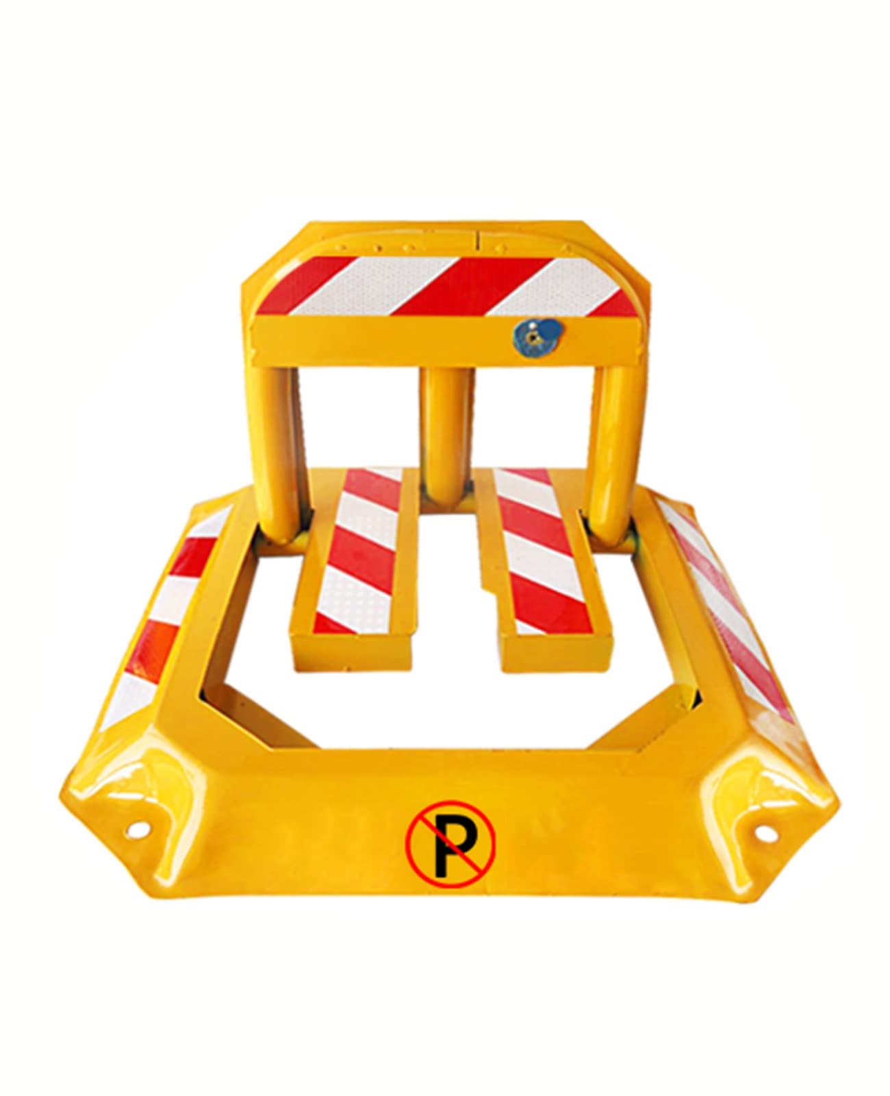 SaryEdge Parking Barrier, Car ground lock, parking space lock, parking pile parking space lock, car stopper thickened to prevent collision,