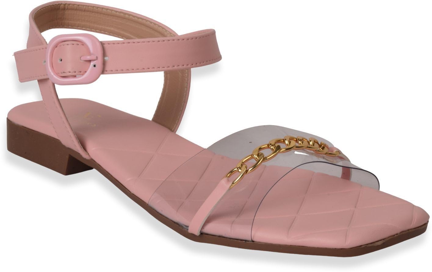 XE Looks Fancy Comfortable Alluring Women Pink Sandals (B0B3RFD56M) Amazon Price History, Amazon Price Tracker