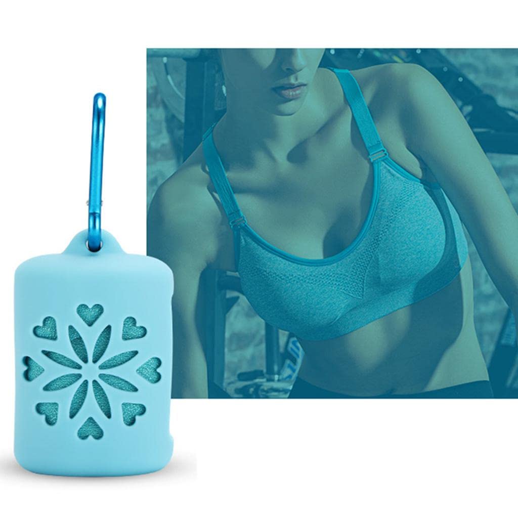 CALANDIS Quick Cooling Towel Microfiber Pocket Towels for Gym Fitness Yoga Blue | 0 Towels | 0 Hygiene & Sanitation | 0 & Hiking-image-26