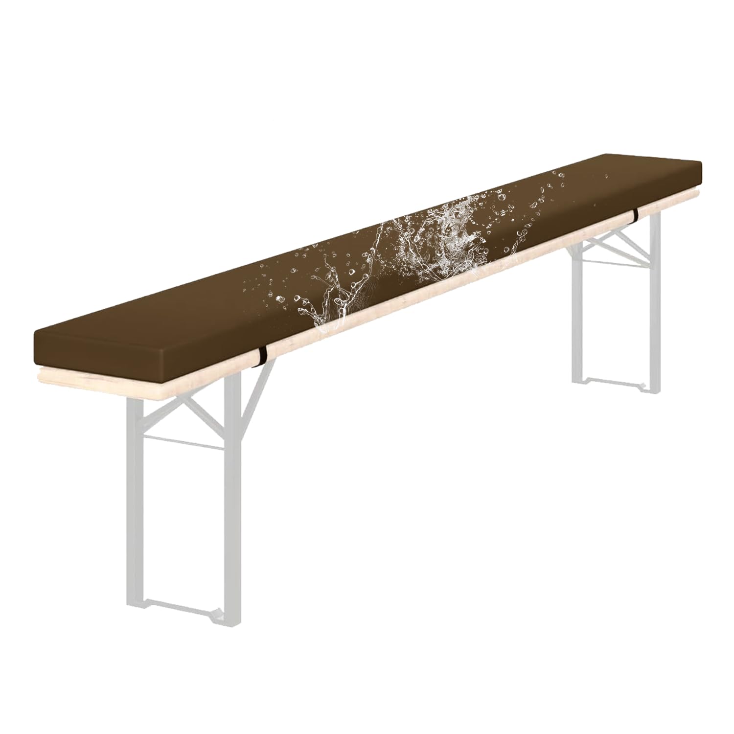 Coussin de banc de jardin pour balancelle et moments de détente au balcon