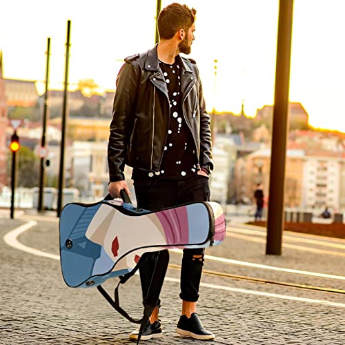 Housse de transport étanche pour guitare avec bandoulière réglable Motif fille, Multicolore 03., 42.9×16.9×4.7 in… - Les Beatles, Paul McCartney, John Lennon, RIngo Starr, George Harrison Housse de transport étanche pour guitare avec bandoulière réglable Motif fille, Multicolore 03., 42.9x16.9x4.7 in… – Image 7
