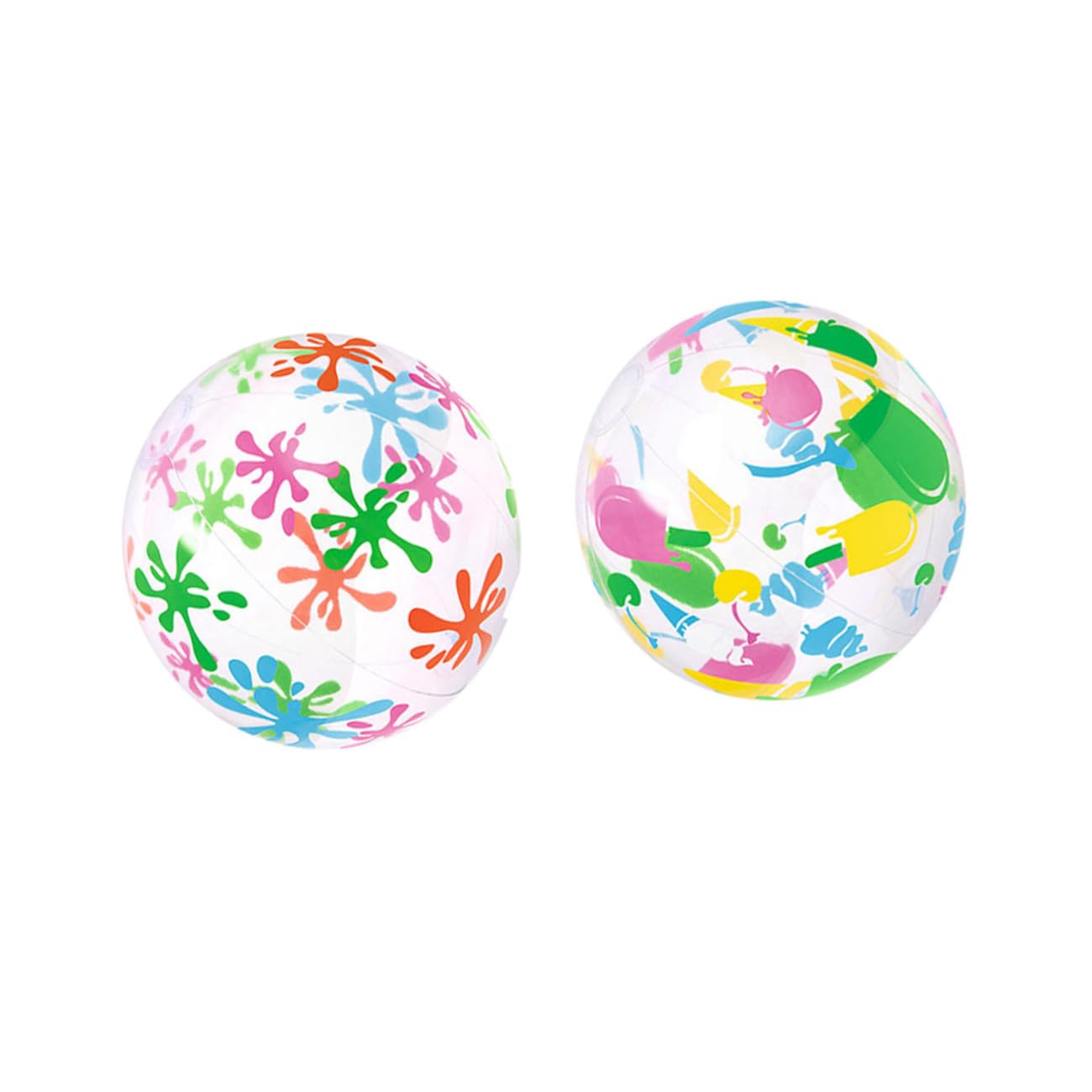 3 Sätze Aufblasbarer Ball Für Kinderspielzeug Beach Accessories Handball Strand Accessoires Gasballon Balloon Wasserball Strandball Für Colorful 4 Stück * 3
