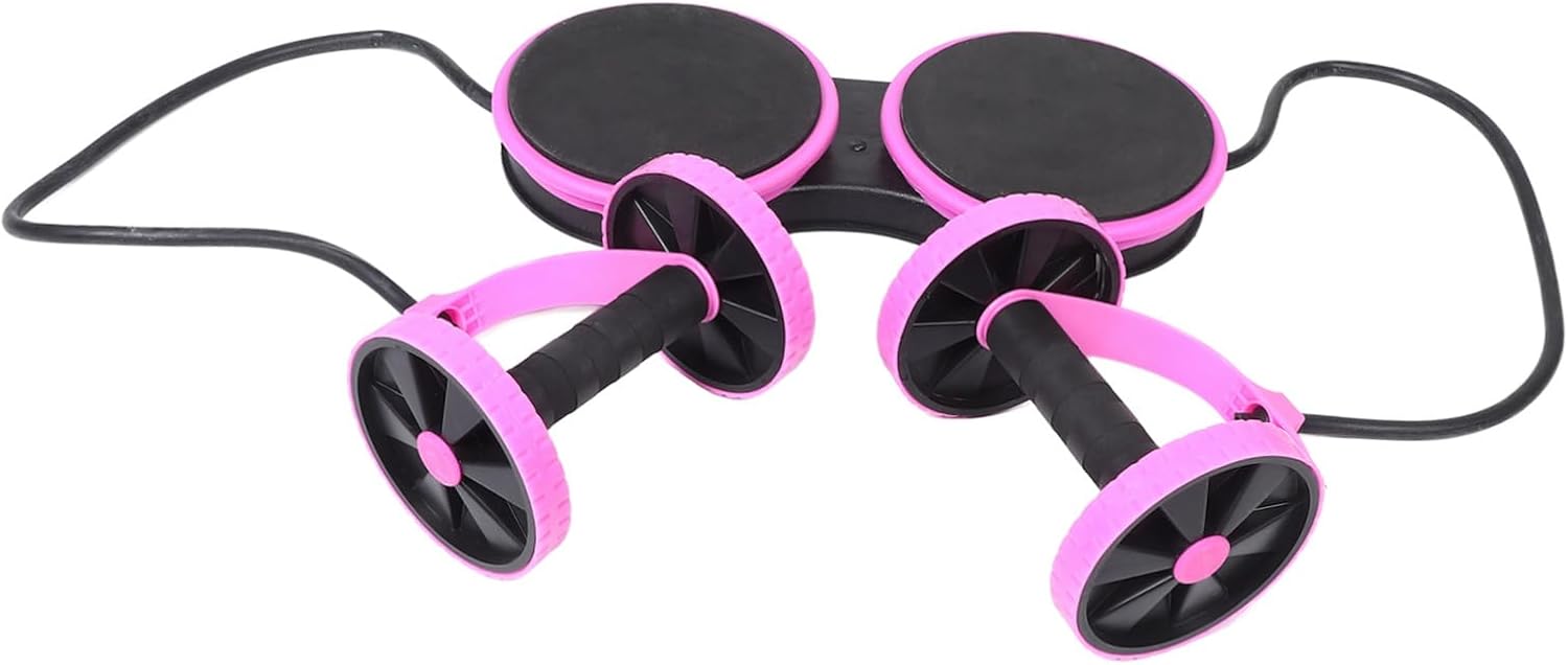 Detachable Resistance Pull Rope Tool for Abdominal Training Wheel for Waist and Arm Exercise Multi-functional Fitness Equipment