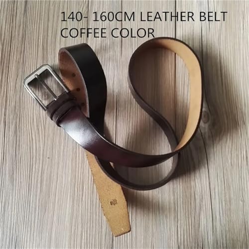 Long size110 180 cm men genuine cow leather belt3